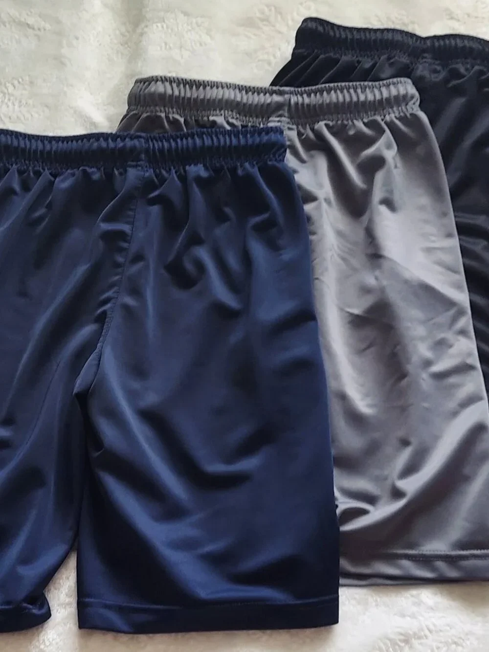 Boys Basketball Shorts 3-pack Large
